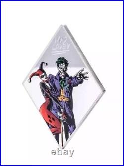 2024 The JOKER & HARLEY QUINN MAD LOVE? NIUE DC 3oz Silver Proof Coin 2024 The JOKER & HARLEY QUINN MAD LOVE? NIUE DC 3oz Silver Proof Coin