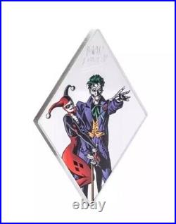 2024 The JOKER & HARLEY QUINN MAD LOVE? NIUE DC 3oz Silver Proof Coin 2024 The JOKER & HARLEY QUINN MAD LOVE? NIUE DC 3oz Silver Proof Coin