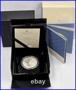2024 UK Britannia 2 oz Silver Proof Coin Royal Mint Ltd Edition with Box & COA
