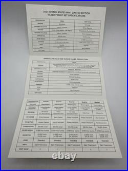 2024 US Mint American Women Limited Edition Silver Proof Set with OGP Box & COA