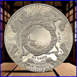 2024 WWII Memorial Silver Dollar Proof U. S. Mint. 999 Fine with Box & COA