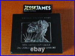 2024 W PROOF SILVER EAGLE IN ORIGINAL MINT BOX With COA MINT CODE 24EA