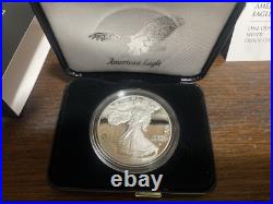 2024-W Proof $1 American Silver Eagle Box, OGP & COA 2024-W Proof $1 American Silver Eagle Box, OGP & COA