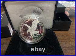 2024-W Proof $1 American Silver Eagle Box, OGP & COA 2024-W Proof $1 American Silver Eagle Box, OGP & COA