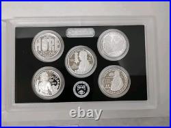 2024s Us Mint Silver Proof Set Deep Cameo 10 Coins Box/coa