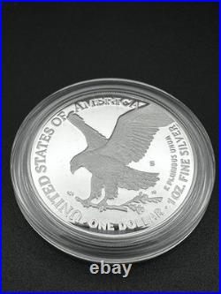2025 American Eagle 1 oz Silver Proof Coin US Navy 250th Anniv with Box COA
