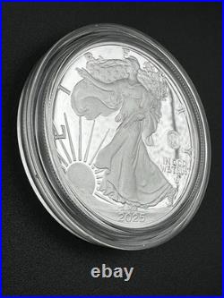 2025 American Eagle 1 oz Silver Proof Coin US Navy 250th Anniv with Box COA