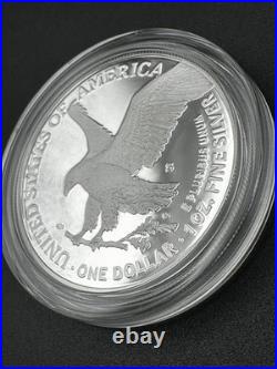 2025 American Eagle 1 oz Silver Proof Coin US Navy 250th Anniv with Box COA
