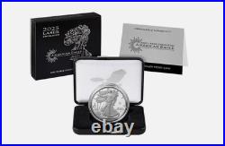 2025 American Eagle One Ounce Silver Proof Coin (W) Privy Mark with COA & Box