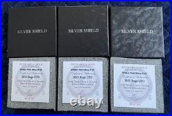 2025 Buga UFO 1 oz Silver Proof, Only 242 minted! #66-68 Box&COA In Hand