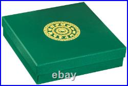 2025 Burundi Lunar Year of the Snake 2 oz Silver Proof Coin withJade Insert