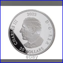 2025 Canada Triple Maple Leaf 1 oz Silver Proof (box, COA)- Intl customer