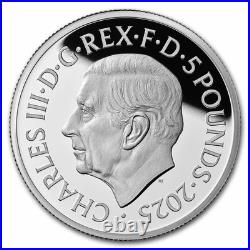2025 Great Britain 2 oz Silver Proof Britannia (with Box & COA)