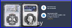 2025 Great Britain The Two Georges 1 oz Silver Proof BOX COA First Rel NGC PF70