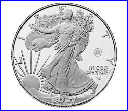 2025 Laser Engraved American Eagle One Ounce Silver Proof Coin NEW IN BOX (AAX)