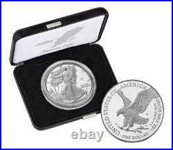 2025 Laser Engraved American Eagle One Ounce Silver Proof Coin SEALED Box