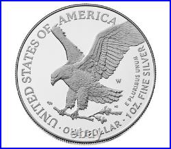 2025 Laser Engraved American Eagle One Ounce Silver Proof Coin SEALED Box