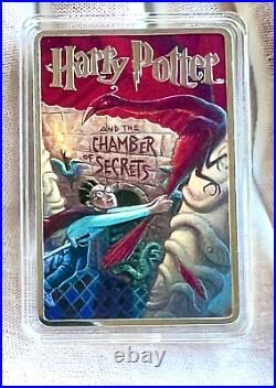 2025 Niue $3 Harry Potter And The Chamber Of Secrets 2 oz Silver Colorized Coin 2025 Niue $3 Harry Potter And The Chamber Of Secrets 2 oz Silver Colorized Coin