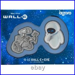 2025 Niue Disney Love is WALL-E + EVE 2 x 1.5 oz Silver Proof Coin Set 2025 Niue Disney Love is WALL-E + EVE 2 x 1.5 oz Silver Proof Coin Set