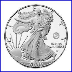 2025-P Proof $1 American Silver Eagle Marine Corps Privy Box & COA 250th
