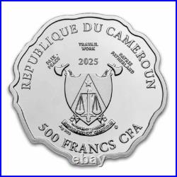 2025 Republic of Cameroon Silver Proof Fried Egg (with Box & COA)