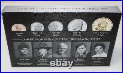 2025 S US Mint ANNUAL 10 Coin SILVER Proof Set with Box, COA + Eagle Staff $1