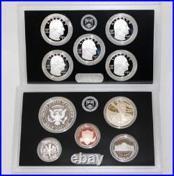 2025 S US Mint ANNUAL 10 Coin SILVER Proof Set with Box, COA + Eagle Staff $1