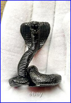 2025 Samoa $5 3oz. 999 Silver 3D Snake Shaped Coin (Box & COA) Black Cobra 2025 Samoa $5 3oz. 999 Silver 3D Snake Shaped Coin (Box & COA) Black Cobra