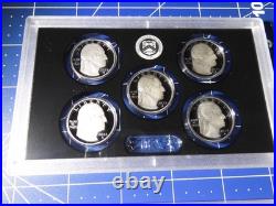 2025 Silver Proof Set 10 Coin 25RH Ultra Cameo Proof Box COA Complete With Penny