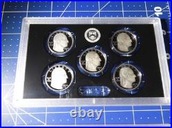 2025 Silver Proof Set 10 Coin 25RH Ultra Cameo Proof Box COA Complete With Penny