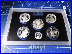 2025 Silver Proof Set 10 Coin 25RH Ultra Cameo Proof Box COA Complete With Penny
