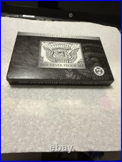 2025 Silver Proof Set 10 Coin 25RH Ultra Cameo Proof wi Box and COA Complete