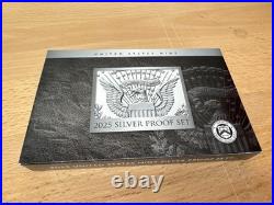 2025 Silver Proof Set 10 Coin WithBox & COA Complete Limited