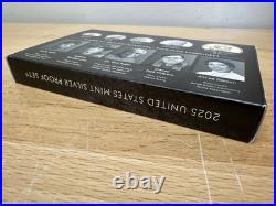 2025 Silver Proof Set 10 Coin WithBox & COA Complete Limited