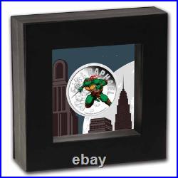 2025 TUV 1 oz Silver Colorized TMNT Raphael Proof (Box)