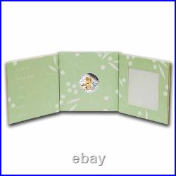 2025 Tuvalu 1/2 oz Silver Colorized Newborn Proof (Box)