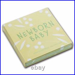 2025 Tuvalu 1/2 oz Silver Colorized Newborn Proof (Box)