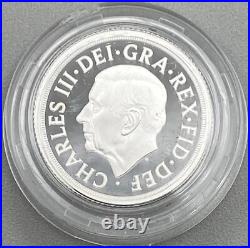2025 UK Proof Silver Sovereign, Presentation Box/OGP Reverse Scratches