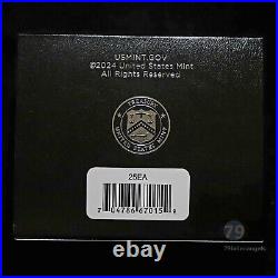 2025-W American Silver Eagle Proof 1 oz Coin 25EA West Point OGP Box & COA 2025-W American Silver Eagle Proof 1 oz Coin 25EA West Point OGP Box & COA