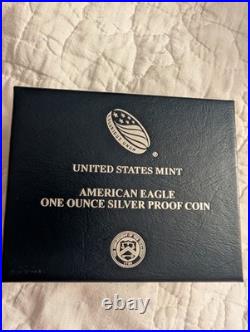 2025-W American Silver Eagle Proof 250th Anniversary U. S. Army Box And COA