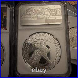2025-W Proof $1 250th Anniversary US Army Privy Silver Eagle NGC PF70 Box INC
