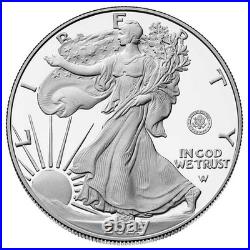 2025-W Proof $1 American Silver Eagle Army Privy 250th Anniversary Box, OPG