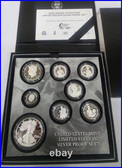2025s Us Mint Limited Edition Silver Proof Set Sealed Mint Box Free 2025 Cent