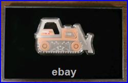2026 Agoro Niue BULLDOZER Tonka 1 oz Silver Proof BOX/COA #613/1000. Ships Today