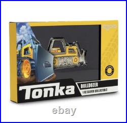 2026 Agoro Niue BULLDOZER Tonka 1 oz Silver Proof BOX/COA Mintage 1000 SHIP NOW