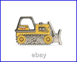 2026 Agoro Niue BULLDOZER Tonka 1 oz Silver Proof BOX/COA Mintage 1000 SHIP NOW