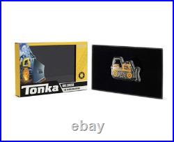 2026 Agoro Niue BULLDOZER Tonka 1 oz Silver Proof BOX/COA Mintage 1000 SHIP NOW