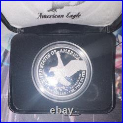 2026 American Eagle $1 Silver Proof Coin 0.999 P Philadelphia with COA Box