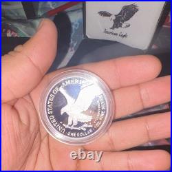2026 American Eagle $1 Silver Proof Coin 0.999 P Philadelphia with COA Box