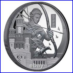 2026 Niue 1 oz Silver Black Proof Coin Chess Rook with Box and COA